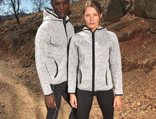 TriDri® Melange knit fleece for him and her.